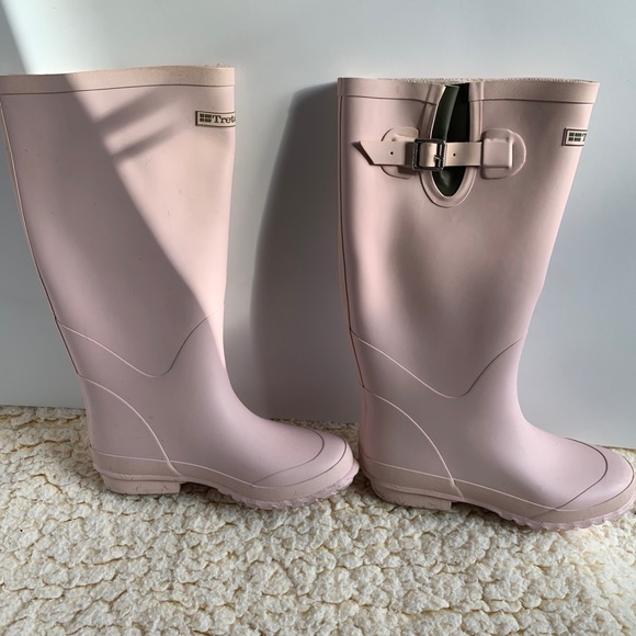 Tretorn pink women’s (lightly) insulated rain boots - size 7.5 - Picture 5 of 11